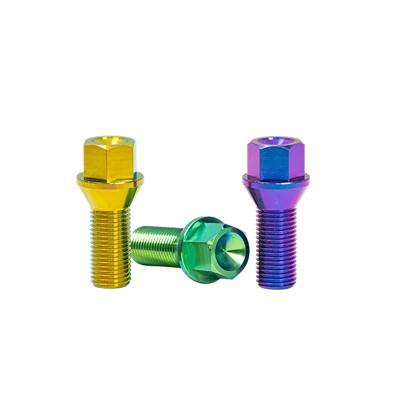 Porca de titânio para carro