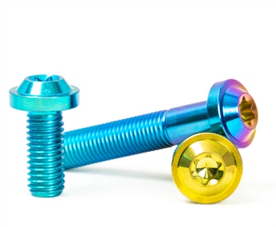 Parafuso de liga de titânio com cabeça de guarda-chuva