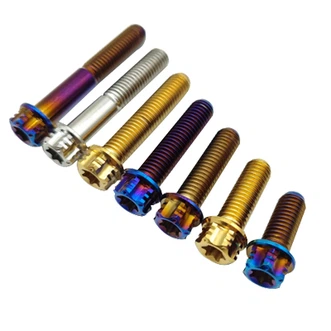 Parafusos Torx de liga de titânio TC4